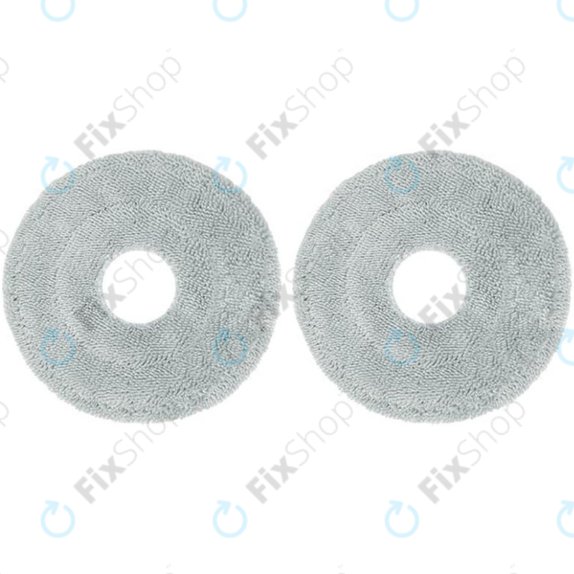 Chiffon de vadrouille, 2 pièces pour Xiaomi Robot Vacuum X20 Max, X20 Pro