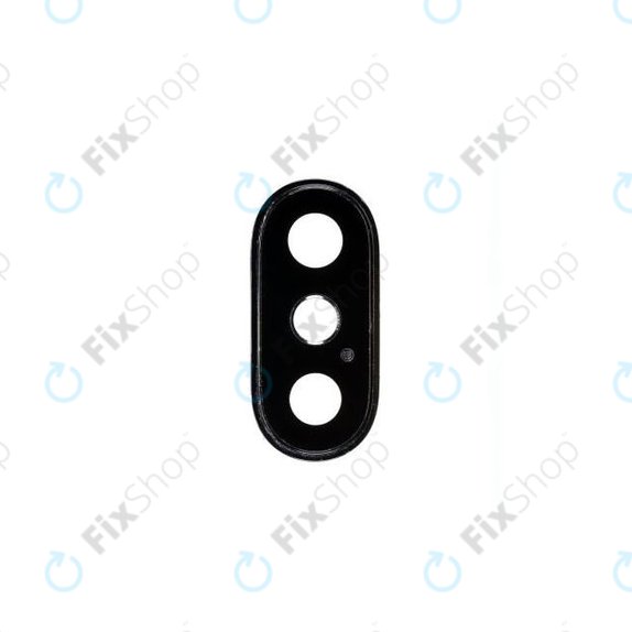 Apple iPhone XS - Objectif d'appareil photo + cadre (gris sidéral)