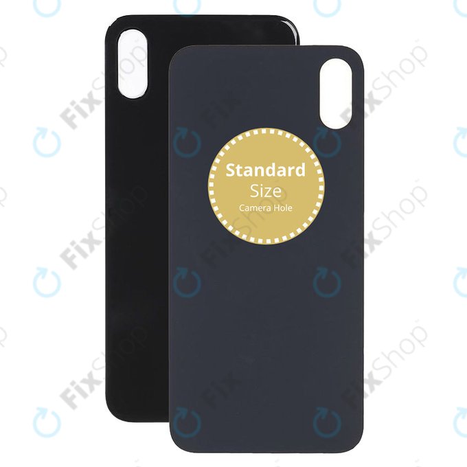 Apple iPhone X - Verre du boîtier arrière (gris sidéral)