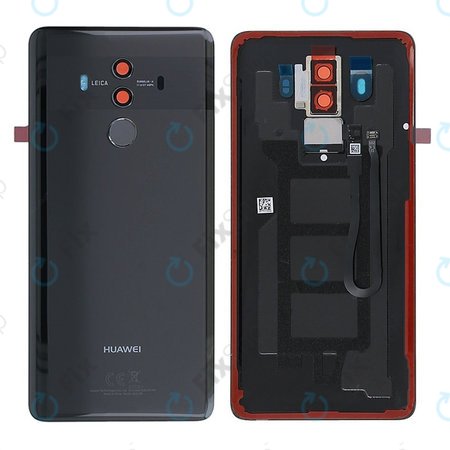 Huawei Mate 10 Pro - Cache batterie + Capteur d'empreintes digitales (Gris) - 02351RWG