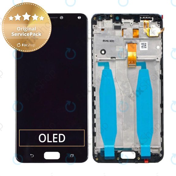 Asus ZenFone 4 Max ZC520KL - Ecran LCD + Ecran Tactile + Cadre (Noir) - 90AX00H1-R20010 Genuine Service Pack
