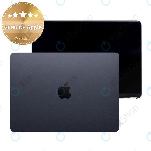 Écran LCD pour MacBook Air 15", A3241 (2025), avec vitre avant et couvercl, Midnight, 661-50131, Genuine Apple