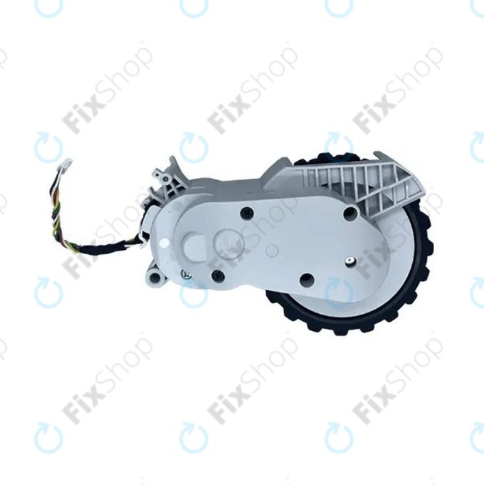 Xiaomi Mijia E10, E12, Mi Robot Vacuum Mop 2 Lite, 2 Pro - Roue avec moteur (gauche) (Blanc)