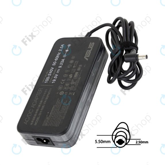 Adaptateur de charge pour Asus, B0A001-00260600, 180W, 19.5V, Genuine Service Pack