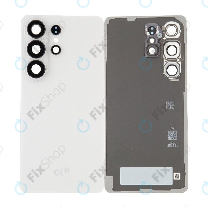 Cache batterie pour Samsung S26 Ultra, White, GH82-38884D, Genuine Service Pack