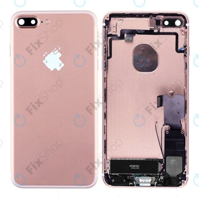 Apple iPhone 7 Plus - Petites pièces du boîtier arrière (or rose)