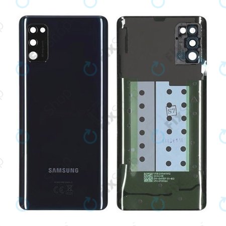 Samsung Galaxy A41 A415F - Cache batterie (Prism Crush Noir) - GH82-22585A Genuine Service Pack