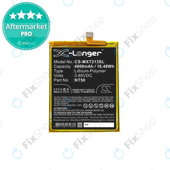 Motorola Edge 20 Lite XT2139 - Batterie NT50 4800mAh HQ