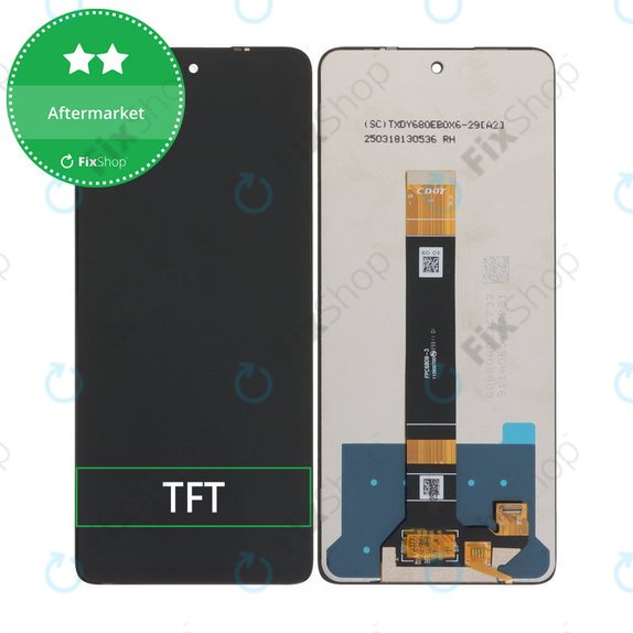 TCL 50 NxtPaper, 50 Pro NxtPaper - Écran LCD + Écran tactile TFT