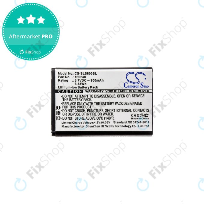 Batterie pour Steelseries 61298rx, Siberia 840, 900mAh, Li-Ion, 3.7V, 160240, HQ