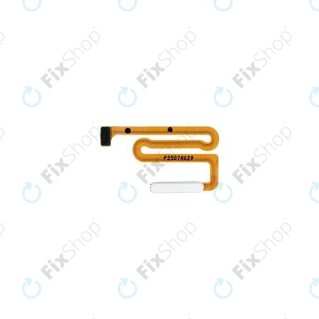 Samsung Galaxy A13 5G A136B - Capteur d'empreintes digitales + Câble flexible (Blanc) - GH96-14893F Genuine Service Pack