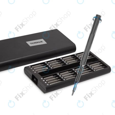 SBS - Jeu de tournevis avec poignée en aluminium 33en1