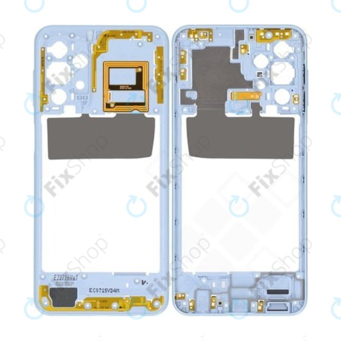 Samsung Galaxy A23 5G A236B - Cadre central (bleu génial) - GH98-47823C Genuine Service Pack