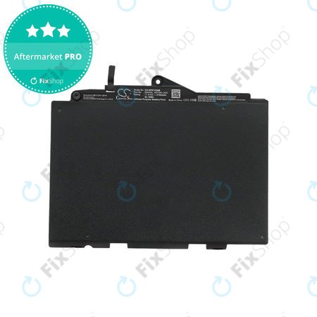 Batterie pour HP Elitebook 725 G3, 3700mAh, Li-Pol, 11.4V, 800232-241, HQ