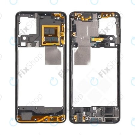 Samsung Galaxy A22 A225F - Cadre central (noir) - GH98-46652A Genuine Service Pack