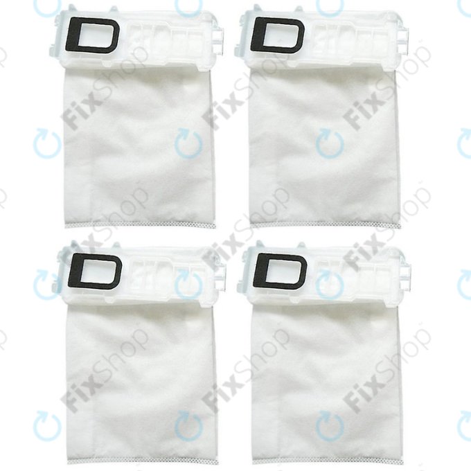 Sac à poussière, 4 pièces pour Vorwerk Kobold VK135, VK136