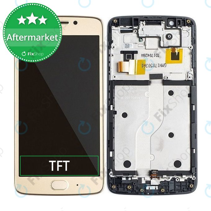 Motorola Moto G5 XT1676 - Écran LCD + Écran Tactile + Cadre (Or)