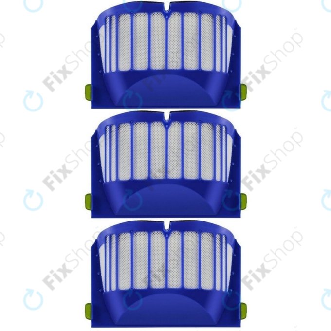 Filtre HEPA, 3 pièces pour iRobot Roomba 500, 600-series