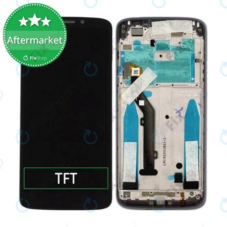 Motorola Moto E5 XT1944 - Écran LCD + Écran Tactile + Cadre (Noir)