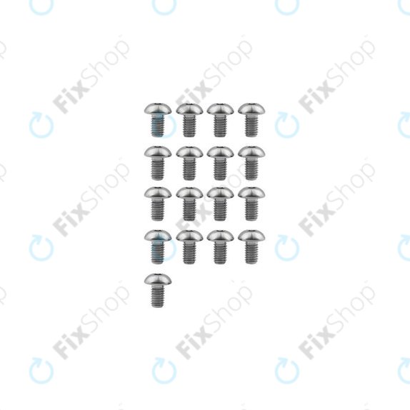 Xiaomi Mi Electric Scooter 1S, 2 M365, Essential, Pro, Pro 2 - Vis de couvercle de batterie inférieure - Filetage M3 (17pcs)