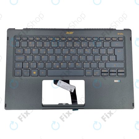 Acer Swift 5 SF514-55T - Cache C (accoudoir) + clavier CZ/SK - 77033669 Genuine Service Pack