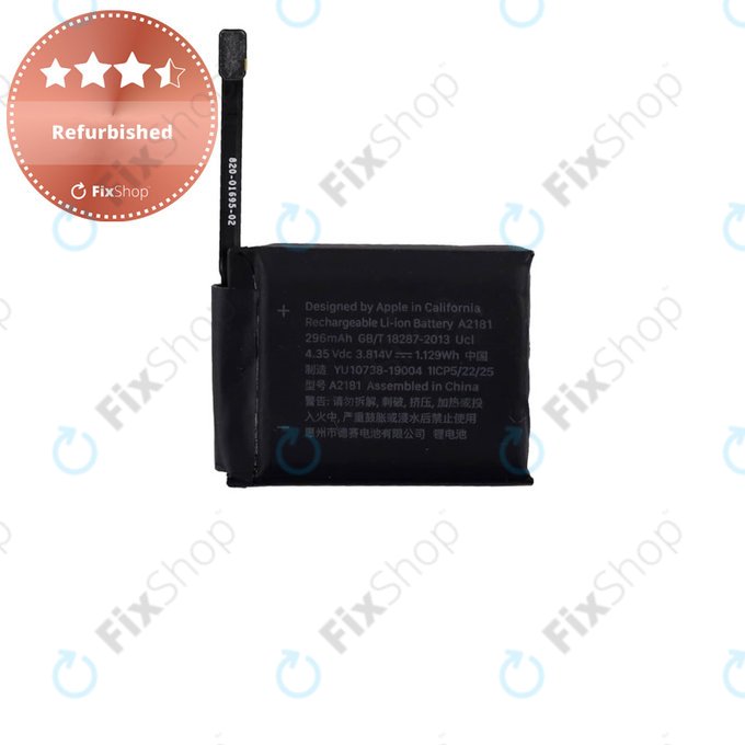 Apple Watch SE 2 44mm - Batterie A2181 296mAh Refurbished