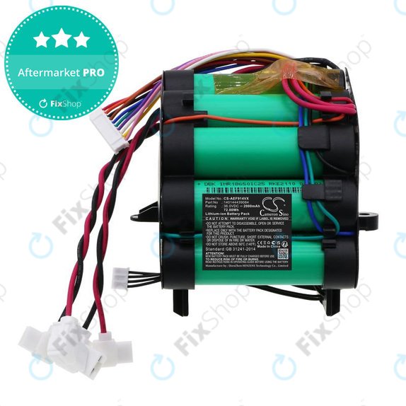 Batterie pour AEG FX9, Pure F9, Electrolux FlexLift PF9, 2000mAh, Li-Ion, 36V, 140144439084, HQ