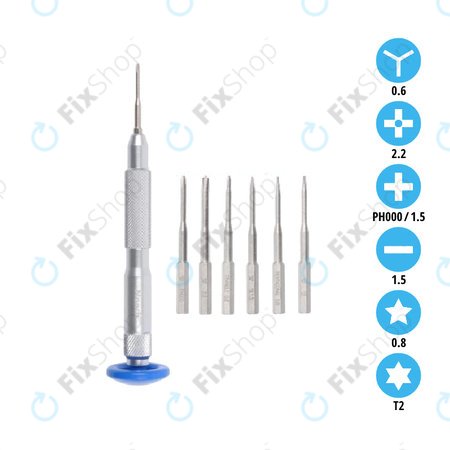 Nanch 6in1 Portable - Tournevis de précision en acier au vanadium