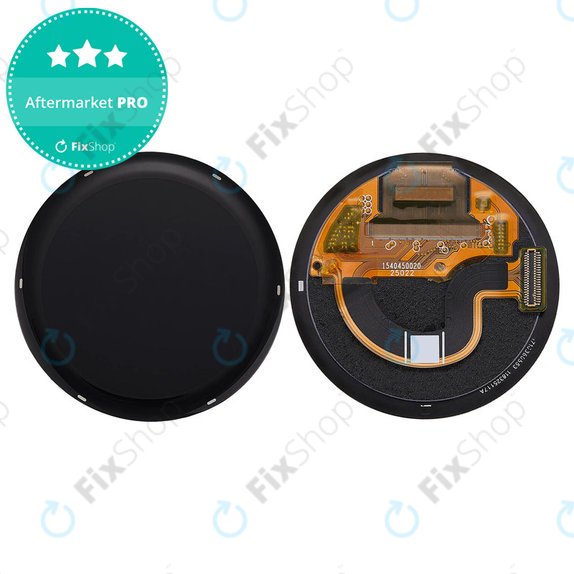 Écran OLED + vitre tactile sans châssis (Black) pour Garmin Active 5