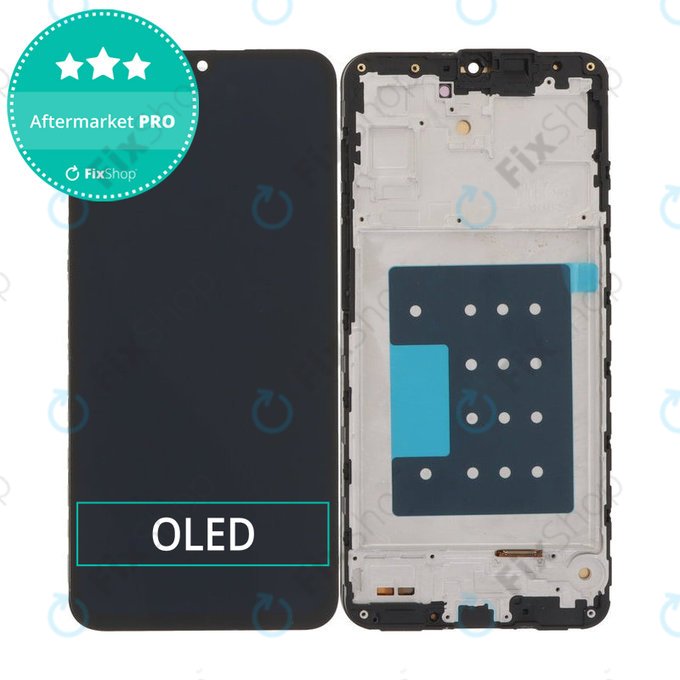 Samsung Galaxy A17 A176B - Écran LCD + Écran tactile + Cadre (Black) OLED