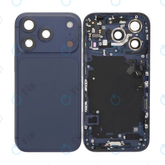 Boîtier arrière pour iPhone 17 Pro, Dark Blue
