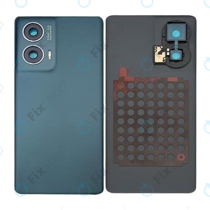 Motorola Edge 50 Fusion - Cache batterie complet (Forest Blue)