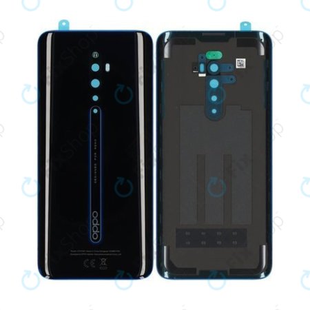 Oppo Reno 2 Z - Cache batterie (Noir) - O-4721388 Genuine Service Pack