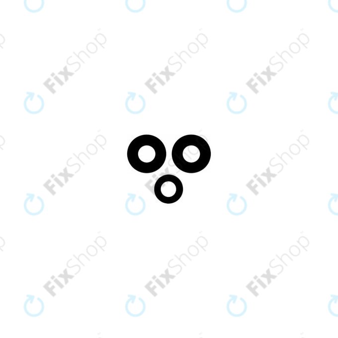 Realme 9 Pro RMX3471 RMX3472 - Objectif de caméra arrière (noir minuit)