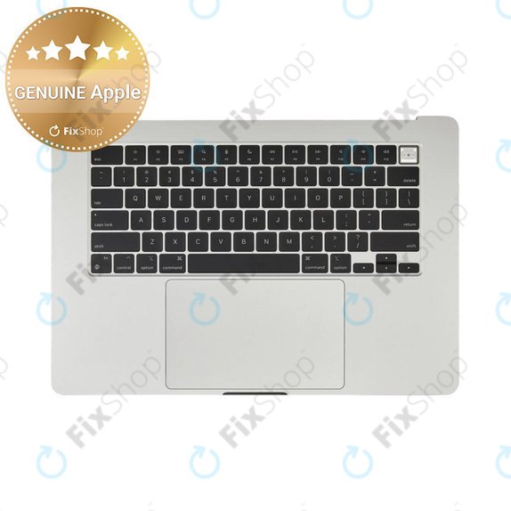 Cadre supérieur clavier pour MacBook Air 15", A3114 (2024), avec clavier US et batterie, Silver, 661-40267, Genuine Apple