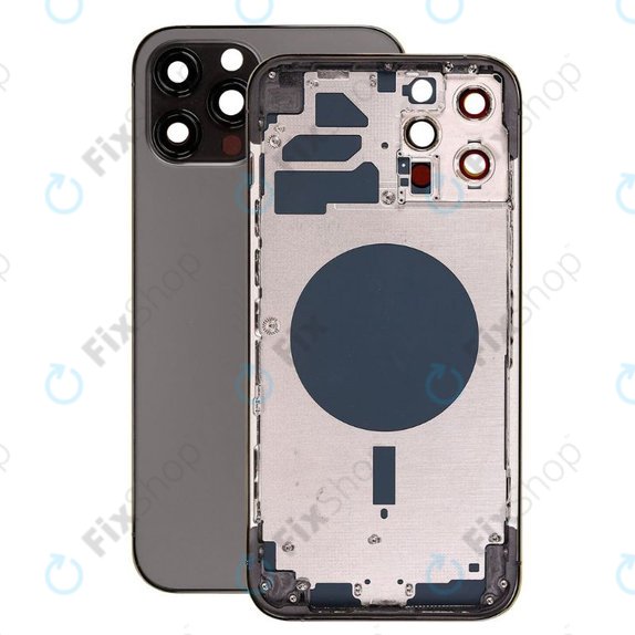 Apple iPhone 12 Pro Max - Boîtier arrière (Graphite)
