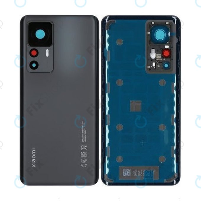 Xiaomi 12T Pro 22081212UG - Cache batterie (Noir) - 560006L12U00 Genuine Service Pack