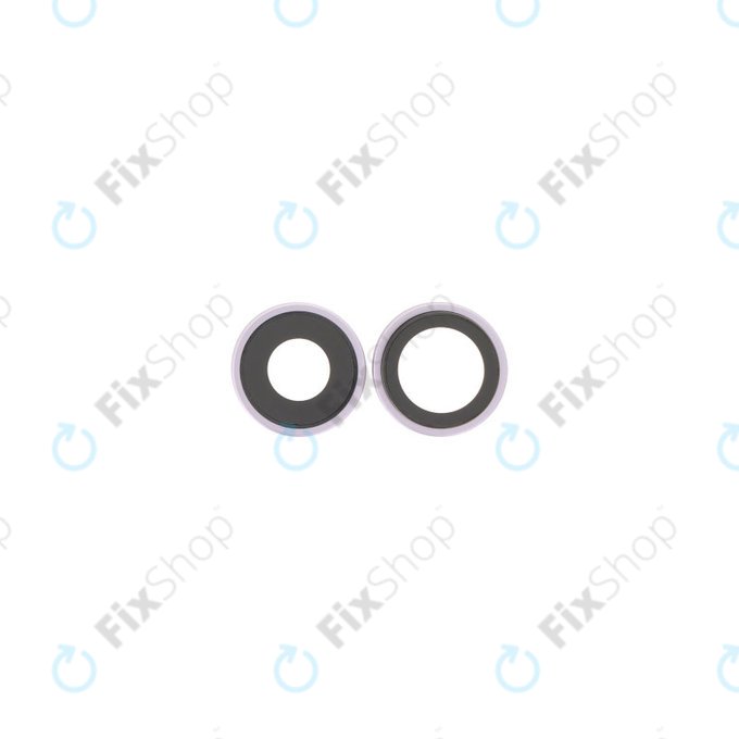 Apple iPhone 17 - Cadre d'objectif de caméra arrière (Lavender) - 2pcs
