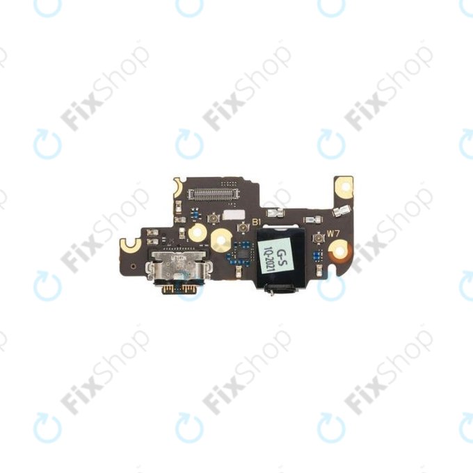 Motorola Moto G 5G XT2113 - Carte PCB de connecteur de charge - 5P68C17614 Pack de service d'origine