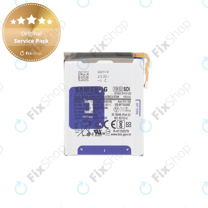 Samsung Galaxy Z Flip 6 F741B - Batterie EB-BF742ABE (Inférieur) - GH82-35024A Genuine Service Pack