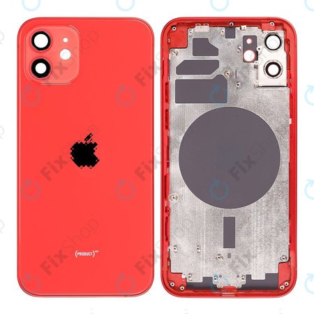 Apple iPhone 12 - Boîtier arrière (Rouge)