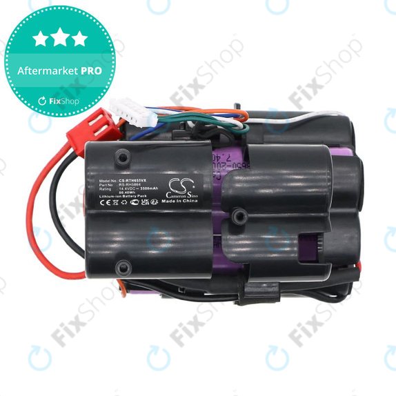 Batterie pour Rowenta Moulinex MS654WI/BA0, RH6547, RH6545, 3500mAh, Li-Ion, 14.4V, RS-RH5864, HQ