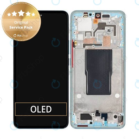 Xiaomi 12T Pro 22081212UG - Écran LCD + Écran Tactile + Cadre (Blue) - 560005L12U00 Genuine Service Pack