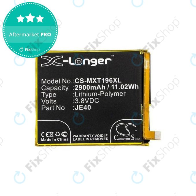 Motorola One (P30 Play) XT1941 - Batterie JE40 2900mAh HQ