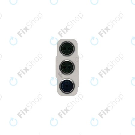 Samsung Galaxy S21 FE G990B - Cadre d'objectif de caméra arrière (Blanc) - GH98-46772B Genuine Service Pack