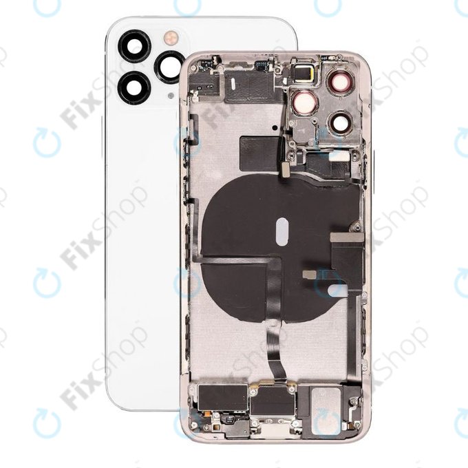 Apple iPhone 11 Pro - Petites pièces du boîtier arrière (argent)