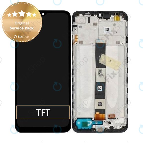 Xiaomi Redmi 9AT - Écran LCD + Ecran Tactile + Cadre (Carbon Gray) - 560001C3LV00 Genuine Service Pack