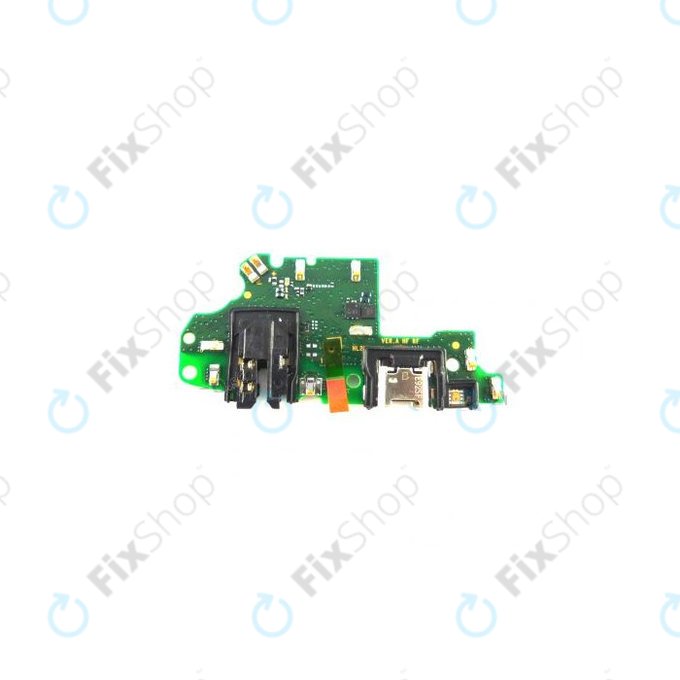 Huawei Honor 20 Lite, 20e, 10 Lite - Connecteur de charge + carte PCB connecteur Jack - 02352QMA, 02352QNM, 02352GWF Genuine Service Pack