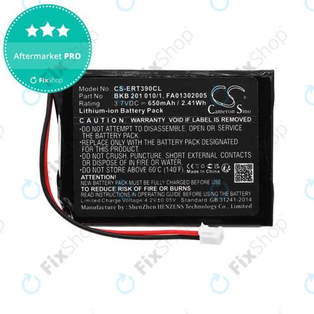 Batterie pour Ascom, Avaya, Ericsson, Telstra, 650mAh, Li-Ion, 3.7V, FA01302005, HQ