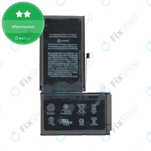 Batterie pour iPhone XS Max, 3174mAh